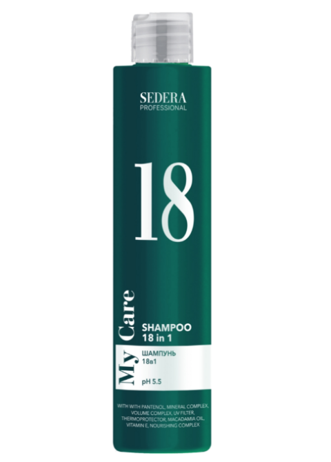 Шампунь для всіх типів волосся 18 в 1 Sedera Professional My Care 18  в 1 Shampoo 250 мл